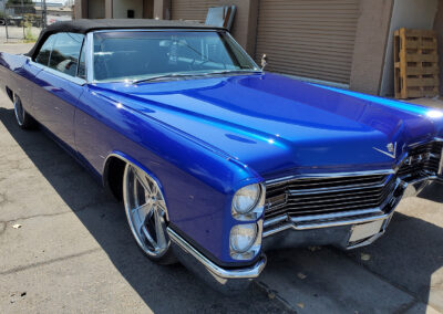 Classic 66 Cadillac Deville Low Rider Gets Coated